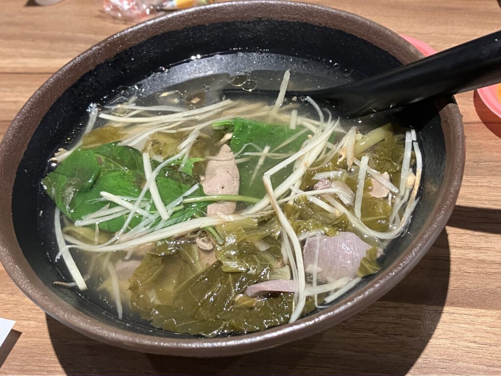 阿城鵝肉の下水湯