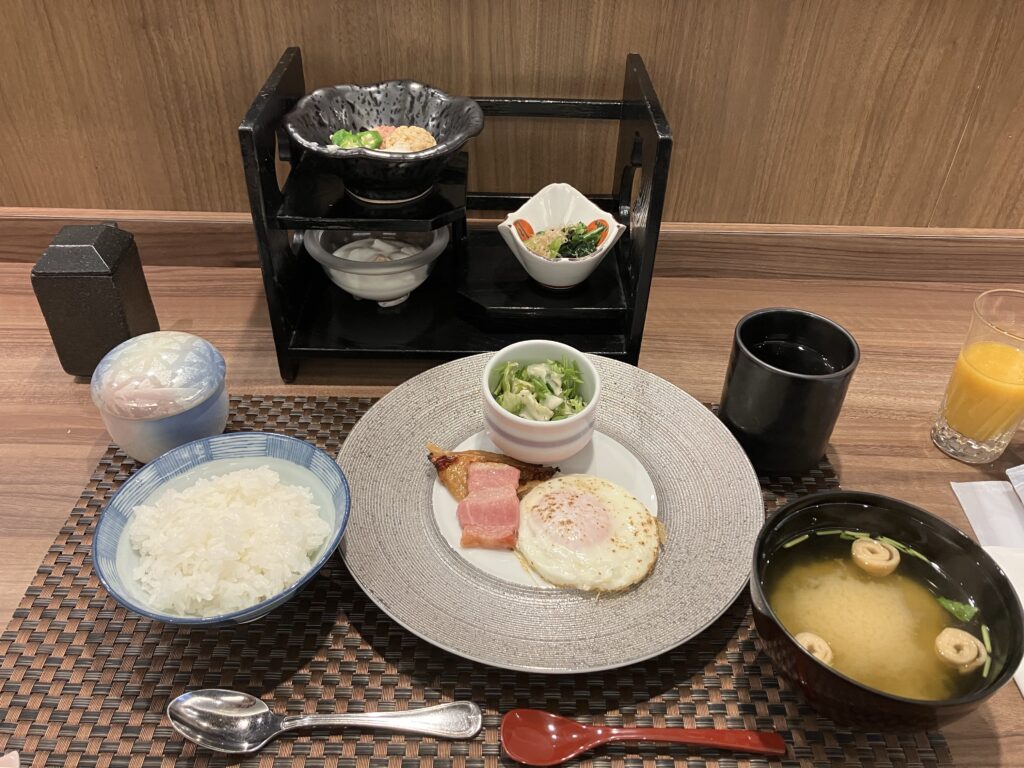 鳴子風雅の朝食