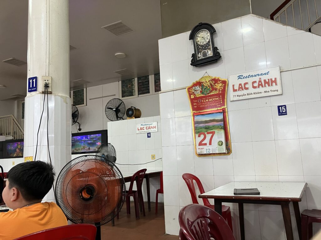 Lac Canhの店内