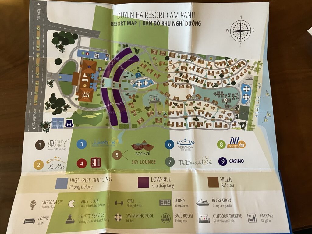 デュエンハリゾートカムランのマップ