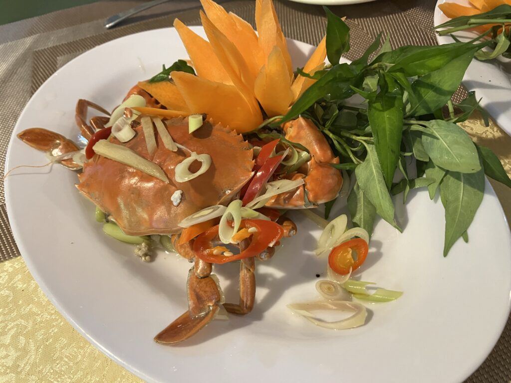 MONG UOCの蟹料理