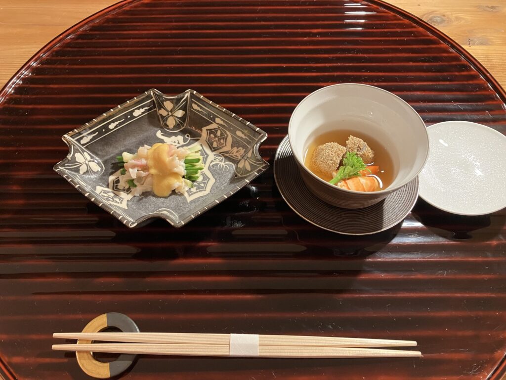 亀やの夕食先付