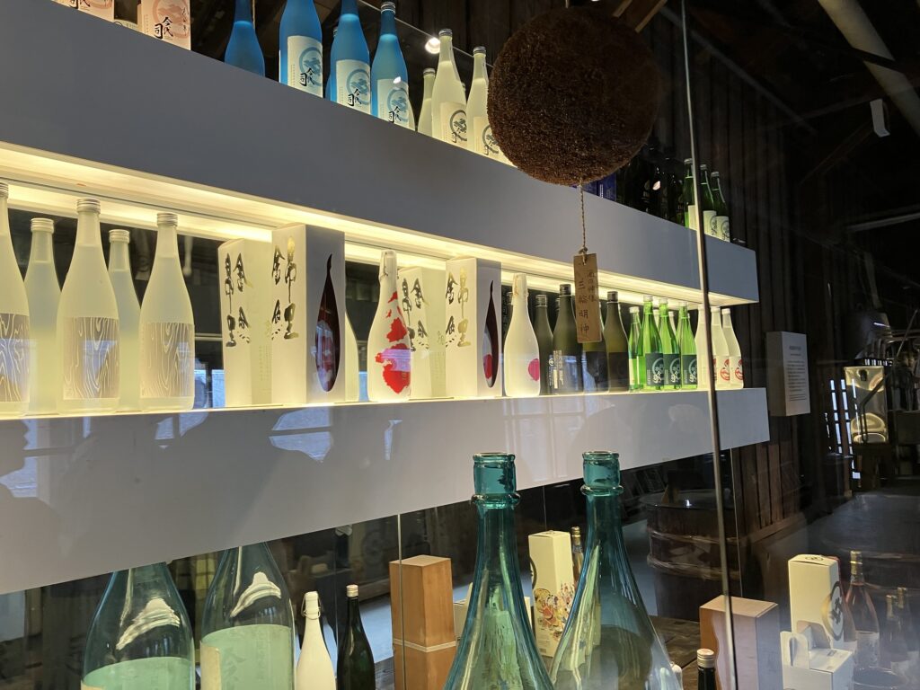 日本酒の数々