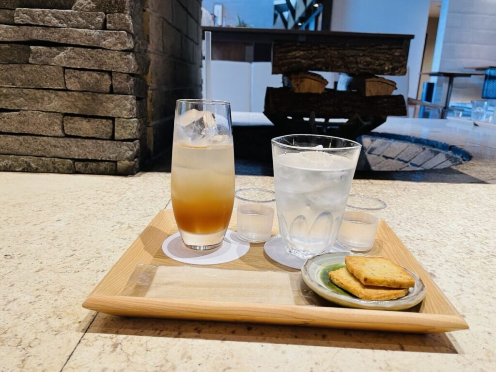 ロビーウェルカムドリンク
