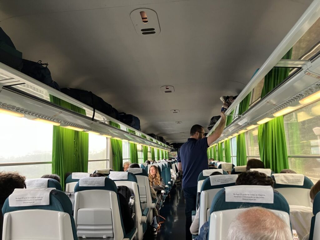 帰りの列車