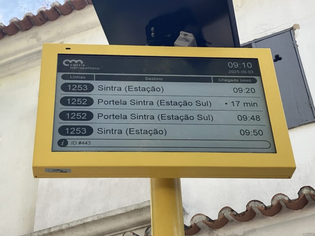 バスの案内